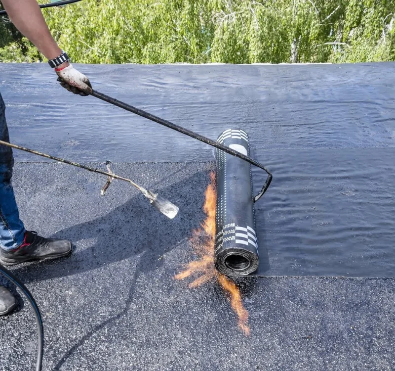 Étanchéité de toitures plates